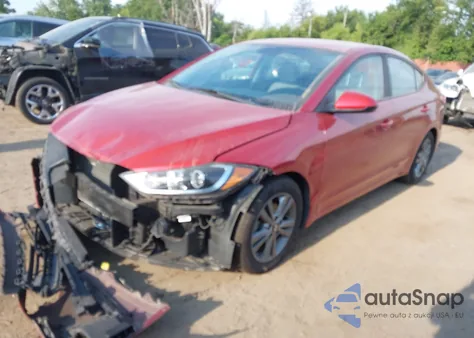 2018 Hyundai Elantra Sel z USA, uszkodzony, nr VIN 5NPD84LF9JH270091